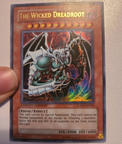 Yugioh The Wicked Dreadroot - Picture 1 of 3